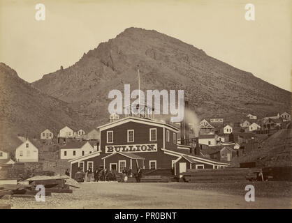 La Mine d'or, Virginia City, Nevada ; Carleton Watkins, américain, 1829 - 1916, Virginia City, Nevada, Story, United States Banque D'Images