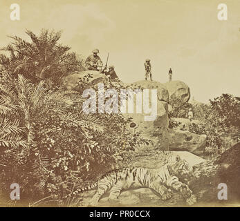 Untitled ; Willoughby Wallace Hooper, anglais, 1837 - 1912, l'Inde ; vers 1870 ; à l'albumine argentique Banque D'Images