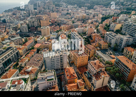 Monaco Monte-Carlo riviera ville Drone été photo Banque D'Images