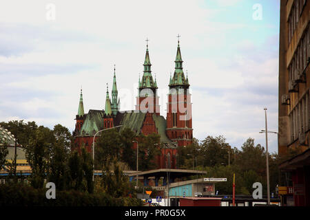 Kilelce Ville, Pologne Banque D'Images