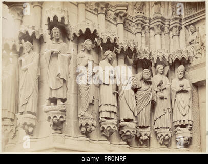 Amiens, France ; 1870 - 1880 ; à l'albumine argentique Banque D'Images