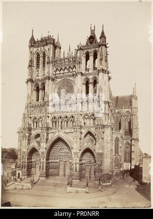 Amiens, France ; 1870 - 1880 ; à l'albumine argentique Banque D'Images