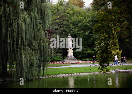 La ville de Kielce, Pologne Banque D'Images