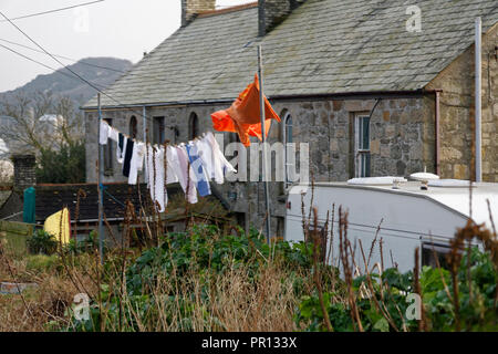 Défilé de la fierté de Cornwall et de la diversité du festival. 10e anniversaire. Plus grand événement communautaire dans le comté de Cornwal. Soutenu par le maire de la ville de Feu , Police Banque D'Images