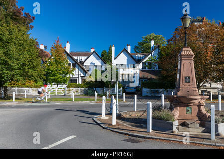 Dans l'immobilier résidentiel 76200 Village, South London, Angleterre, Royaume-Uni Banque D'Images