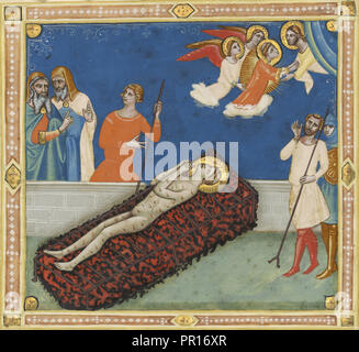 Le Martyre de Saint Laurent ; Pacino di Bonaguida, Italien, florentin, actif vers 1303 - à propos de 1347, Florence, Italie Banque D'Images