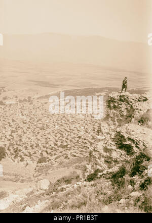 Antioche (Antakiyeh) et ses environs. Voir d'Antioche de Mt. Silpius. 1900, de la Turquie, Antioche Banque D'Images