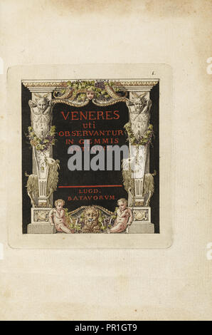 Veneres uti observantur in gemmis antiquis, Hancarville, Pierre d', 1719-1805, après 1771 Banque D'Images