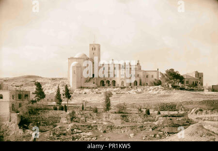St Andrews Church, Eglise de Saint-andré de partout dans la vallée. 1934, Jérusalem, Israël Banque D'Images