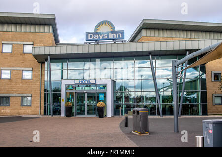 L'autoroute à Wetherby, dans le Yorkshire, sur l'A1M au service des voyageurs (du nord et du sud Banque D'Images