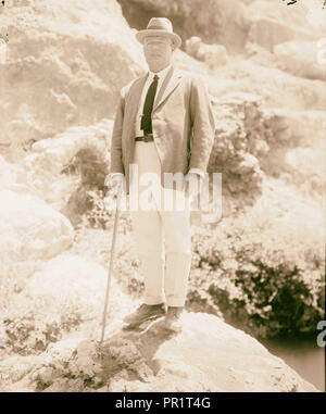 Ain Farah l'approvisionnement en eau. 1898, Cisjordanie, Ain Farah Banque D'Images