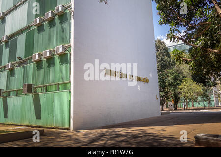 Ministère de l'éducation - Brasilia, District Fédéral, Brésil Banque D'Images