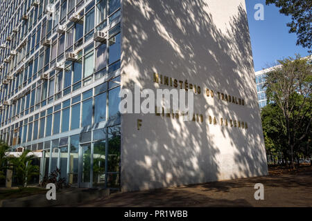 Ministère du Travail - Brasilia, District Fédéral, Brésil Banque D'Images