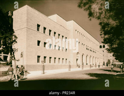 Nouveau bureau de poste 1934, Jérusalem, Israël Banque D'Images