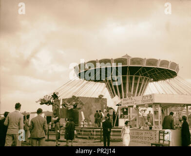 Tel Aviv. Le Levant juste. Le Luna park. 1920, Israël, Tel Aviv Banque D'Images