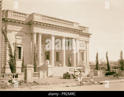 La colonie du Kenya. Nairobi. Le MacMillan Library, voir de plus près. 1936, au Kenya, Nairobi Banque D'Images