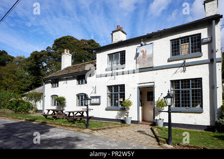 Wilmslow, Cheshire, l'Assistant Inn pub rustique Banque D'Images