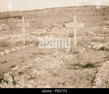 Tombes des soldats 1917, Moyen-Orient, Israël et/ou Palestine Banque D'Images