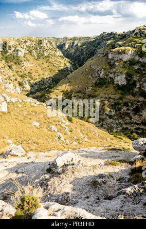 Vallée de la rivière Gravina Banque D'Images