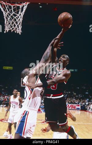 Michael Jordan des Chicago Bulls. Saison 1996-1997 Banque D'Images