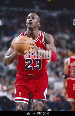 Michael Jordan des Chicago Bulls. Saison 1996-1997 Banque D'Images