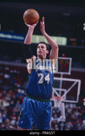 Tom Gugliotta des Minnesota Timberwolves. Saison 1997-1998 Banque D'Images