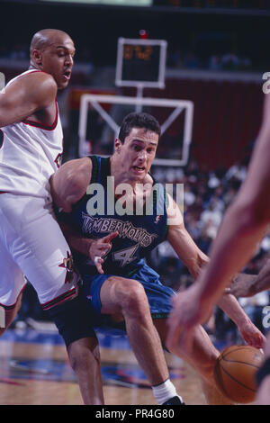 Tom Gugliotta des Minnesota Timberwolves. Saison 1997-1998 Banque D'Images