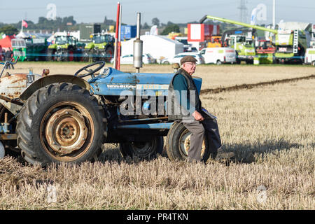 Peu de Carlton, Dorset, UK : 29 Septembre 2018 : Southwell de labour est le plus grand salon agricole un jour dans le Nottinghamshire, créé en 1855 et dirigé par un comité composé de gens d'affaires locaux et les amateurs en milieu rural. Le salon annuel a lieu à un endroit différent chaque année avec 2018 qui se tient à peu de Carlton. Crédit : Ian Francis/Alamy Live News Banque D'Images