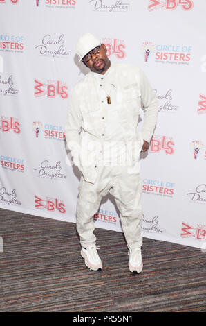 NEW YORK, NY - 29 SEPTEMBRE : Bobby Brown participe à l'annuel WBLS/WLIB Cercle de soeurs Expo au Jacob Javits Convention Center le 29 septembre 2018 à New York. Credit : Raymond Hagans/MediaPunch Banque D'Images