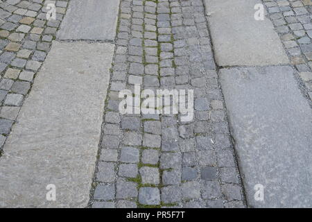 La texture de la chemin de pierre Banque D'Images