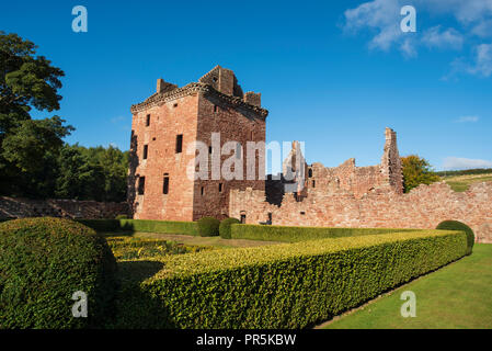 Conakry Château, Angus, Scotland. Banque D'Images