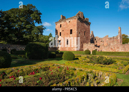 Conakry Château, Angus, Scotland. Banque D'Images