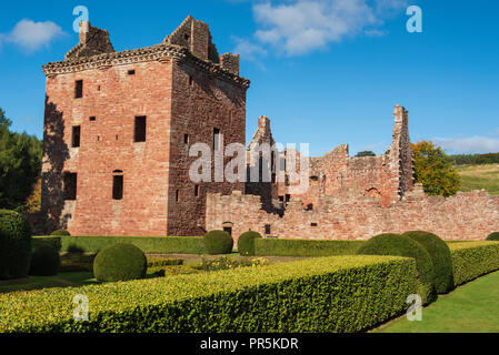 Conakry Château, Angus, Scotland. Banque D'Images