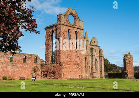 L'Abbaye d'Arbroath, Arbroath, Angus, Scotland. Banque D'Images