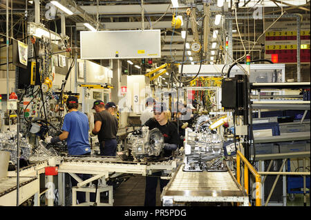 TOYOTA MOTOR MANUFACTURING Poland Sp. z o.o, de l'industrie, automobile, toyota, Pologne, usine,TMMP-W, Banque D'Images