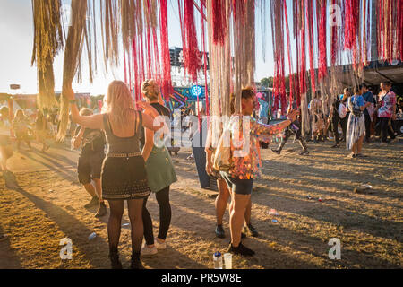 Festival de musique Lollapalooza 2018 Berlin Banque D'Images