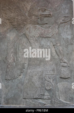 Frise assyrienne british musuem Banque D'Images