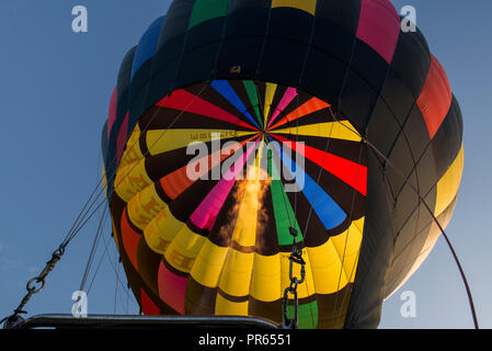 Hot Air Balloon à pourvoir Banque D'Images