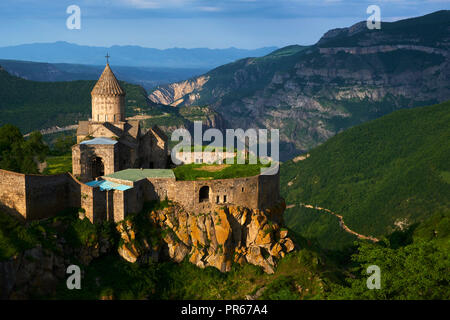 L'Arménie, la province de Syunik, monastère de Tatev Banque D'Images
