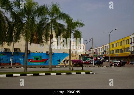 La Malaisie, Mersing Banque D'Images