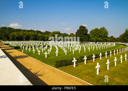 Cimetière Américain de Cambridge près de Madingley à Cambridge, Angleterre Banque D'Images