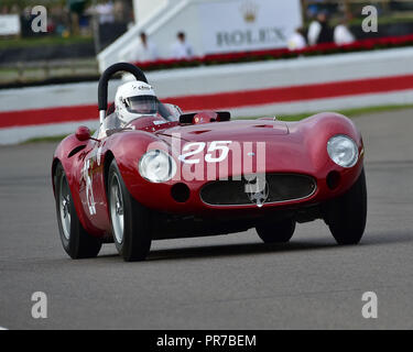 Conrad Ulrich, Maserati 300S, mars Freddie Memorial Trophy, voitures de sport, de 1952 à 1955, Goodwood Revival 2018, septembre 2018, automobiles, voitures, cria Banque D'Images