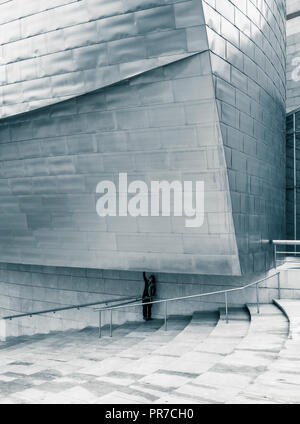 Guggenheim Museum, Bilbao, Pays Basque, Espagne Banque D'Images