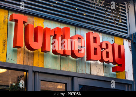 Turtle Bay - Caraïbes Restaurant. Caraïbes manger & boire,Leamington Spa Banque D'Images