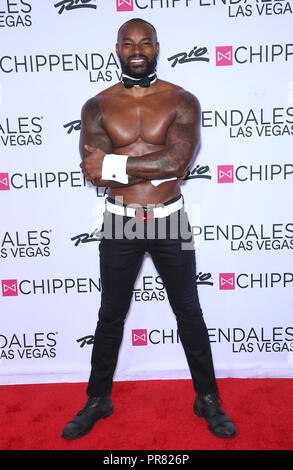 Las Vegas, NV, USA. Sep 29, 2018. 29 septembre 2018 - Las Vegas, NV - Tyson Beckford. TYSON BECKFORD retourne à Rio à la CHIPPENDALES. Crédit photo : MJT/AdMedia : Crédit Mjt/AdMedia/ZUMA/Alamy Fil Live News Banque D'Images