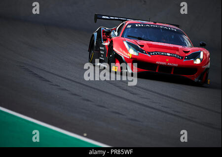 Circuit de Barcelona-Catalunya, Barcelone, Espagne. Sep 30, 2018. Le Festival de la vitesse de Barcelone ; Stephen Earle du Kessel Racing Team lors de la Blancpain GT Sports Club de race : l'action de Crédit Plus Sport/Alamy Live News Banque D'Images