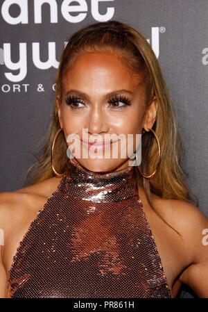 Las Vegas, NV, USA. Sep 29, 2018. Pour des arrivées à Jennifer Lopez Jennifer Lopez : TOUT CE QUE J'ai finale après parti, M. Chow au Caesars Palace, Las Vegas, NV le 29 septembre 2018. Credit : JA/Everett Collection/Alamy Live News Banque D'Images