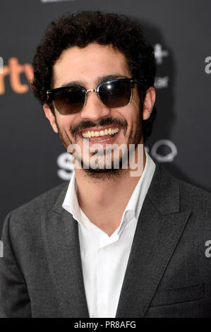 San Sebastian, Espagne. 28 Sep, 2018. Darin Chino à la première de 'l'Ange/El ángel" au 66e Festival International du Film de San Sebastian/Festival Internacional de Cine de San Sebastián au Théâtre Victoria Eugenia. San Sebastian, 28.09.2018 | Conditions de crédit dans le monde entier : dpa/Alamy Live News Banque D'Images