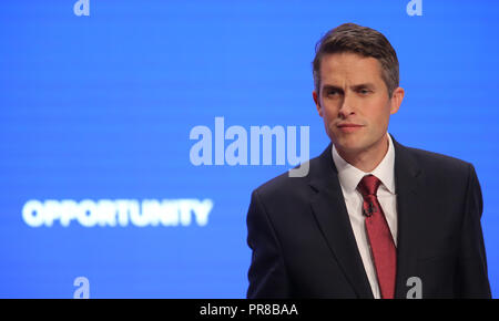 GAVIN WILLIAMSON MP 2018 Banque D'Images