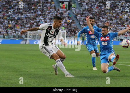 Torino, Italie. Sep 29, 2018. Le 29 septembre 2018 à Turin au stade Allianz Juventus beat accueil Napoli. Crédit : Fabio Sasso/Pacific Press/Alamy Live News Banque D'Images